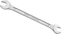 00260 Double open end spanner 10x11mm*(CrV)