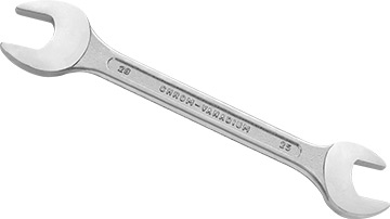 00275 Double open end spanner 25x28mm*(CrV)