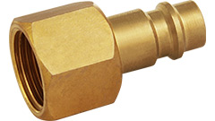 32056-W Quick connector 3/8"_female thread_brass
