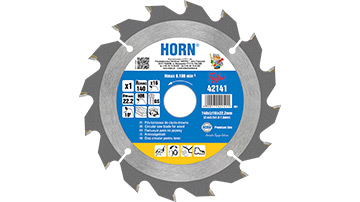 42141 Circular saw blade for wood 140x22.2mm-(16T)_carbide tips