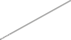 53003 Twist drill   0.3mm (HSS-G)_silver