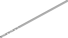 53006 Twist drill   0.6mm (HSS-G)_silver