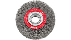 55300 Wheel brush 100mm_O-20.0mm_(S)-crimped wire