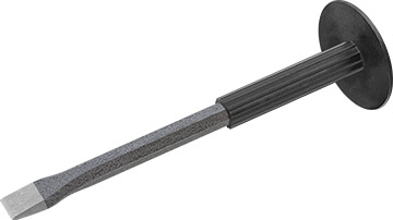 62005 Flat chisel 250x14mm with rubber grip