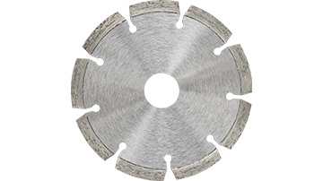 81411 Diamond cutting disc 115mm-22.2mm_segmented rim-LASER (DIONIZOS)