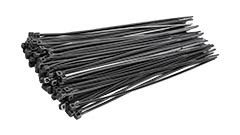 96052 Taśmy kablowe 2.5x150mm_czarne/100szt.