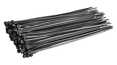 96074 Cable ties 4.8x250mm_black/100pcs.