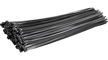 96099 Taśmy kablowe 8.8x550mm_czarne/100szt.