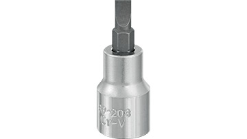 ST892081 Klucz nasadowy 1/2"-  6.5mm_końcówka płaska_(Cr-V)