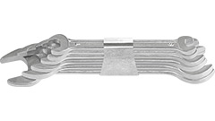 00241 Kpl.kluczy płaskich dwustronnych 6-17mm/  6szt.