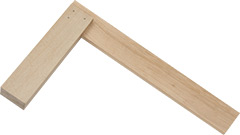 09873-W Wooden try square 300mm