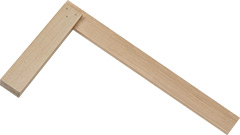 09874-W Kątownik stolarski drewniany dł.400mm_KSC100%