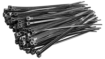 96051 Taśmy kablowe 2.5x100mm_czarne/100szt.